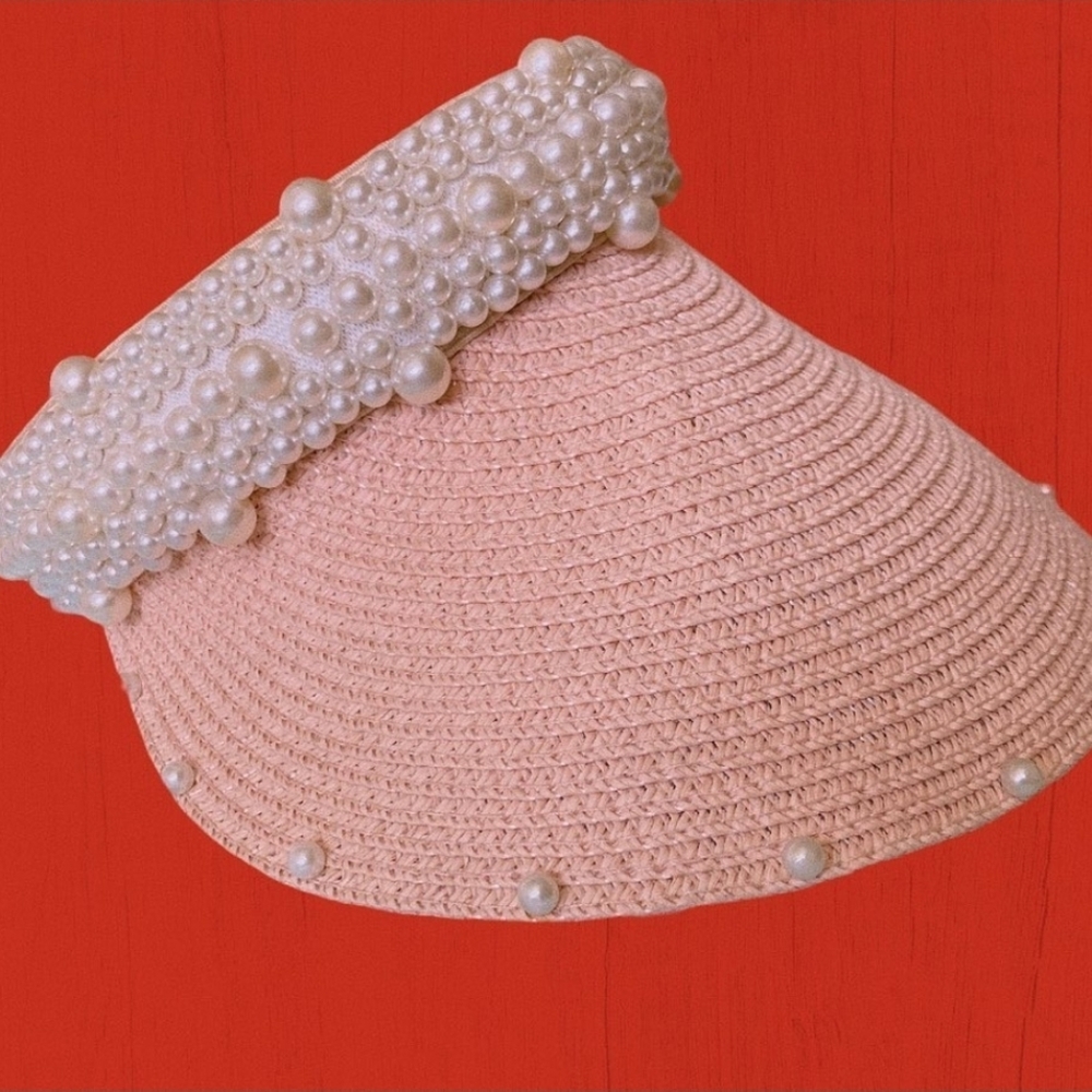 Pastel Pink Pearl Visor